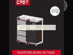 Inversores fotovoltaicos de grande escala de cordas queimados em equipamento de teste Inversor de veículo