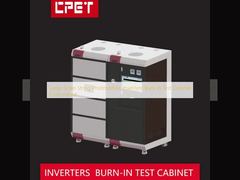 Inversores fotovoltaicos de grande escala de cordas queimam no gabinete de teste personalizado