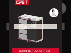 Sistema de ensaio de queima de pilhas de carregamento de automóveis de corrente contínua em pé