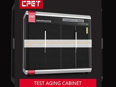 Teste de envelhecimento do gabinete de alimentação em corrente contínua