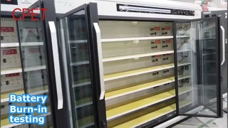 módulo de bateria Sistema de teste de queima