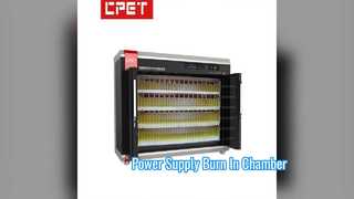 Queimadura da fonte de alimentação no equipamento de teste da câmara