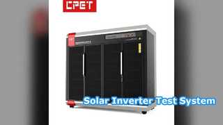 Sistema de teste de queima de inversor solar